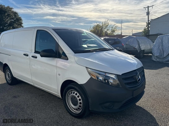 2020 Mercedes-Benz Metris Cargo Van with VIN W1YV0BEY0L3765028, listed as a Copart auction lot 80566154 with 2,814 mi miles and Clean Title. Bid and sale history available at carsss.com. Image 1.