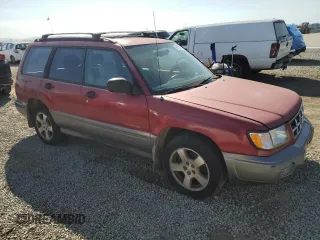 1998 Subaru Forester S with VIN JF1SF6551WH779052, listed as a Copart auction lot 46175255 with 286,469 mi miles and Clean Title. Bid and sale history available at carsss.com. Image 4.