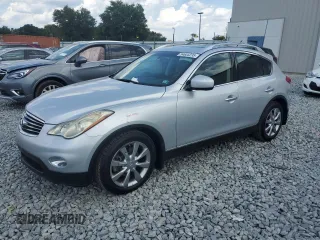2012 Infiniti EX Journey with VIN JN1AJ0HR0CM450171, listed as a Copart auction lot 54605235 with 90,576 mi miles and Salvage Title. Bid and sale history available at DreamBid. Image 1.
