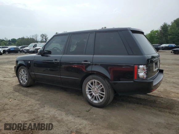 2010 Land Rover Range Rover HSE z VIN SALME1D41AA326500, wystawiony jako Copart lot #57066935 z przebiegiem Nie podano mil oraz Szkoda całkowita • Salvage title. Historia ofert i sprzedaży dostępna na DreamBid. Obrazek 2.