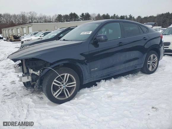 2018 BMW X6 xDrive35i with VIN 5UXKU2C54J0Z62687, listed as a Copart auction lot 44973395 with 73,457 mi miles and Salvage Title. Bid and sale history available at carsss.com. Image 1.