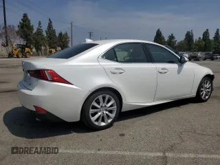 2015 Lexus IS 250 with VIN JTHBF1D29F5082992, listed as a Copart auction lot 60929335 with 34,283 mi miles and Salvage title. Bid and sale history available at DreamBid. Image 3.