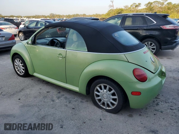2004 Volkswagen Beetle GLS с VIN 3VWCM31Y54M326917, выставлен на аукционе Copart как лот 74971544 с пробегом Не указан миль и На запчасти • Non repairable. История ставок и продаж доступна на DreamBid. Изображение 2.