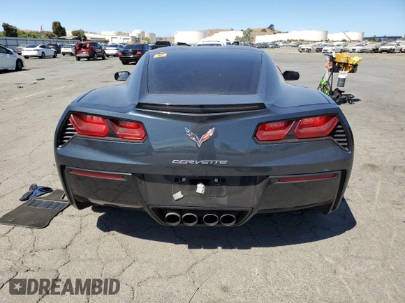 2019 Chevrolet Corvette 3LT with VIN 1G1YF2D76K5116693, listed as a Copart auction lot 67060204 with 18,419 mi miles and Salvage Title. Bid and sale history available at carsss.com. Image 6.
