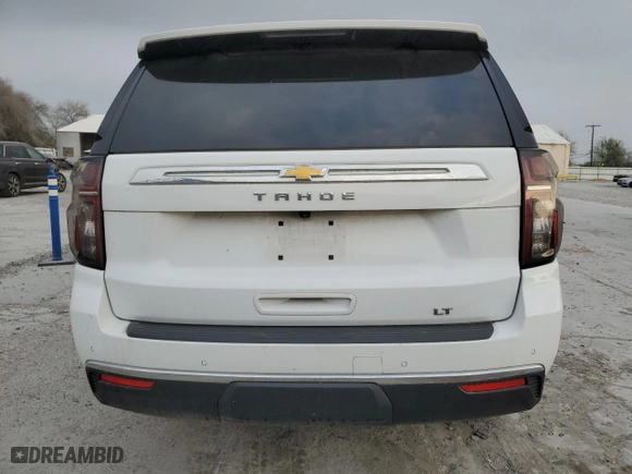 2023 Chevrolet Tahoe LT with VIN 1GNSKNKD5PR299370, listed as a Copart auction lot 47800955 with 40,692 mi miles and Clean Title. Bid and sale history available at carsss.com. Image 6.