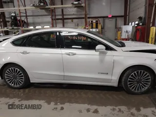 2018 Ford Fusion Titanium with VIN 3FA6P0RU1JR185937, listed as a IAAI auction lot 41863378 with 133,641 mi miles and . Bid and sale history available at DreamBid. Image 14.