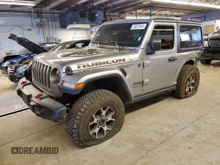 2020 Jeep Wrangler Rubicon with VIN 1C4HJXCG2LW271855, listed as a Copart auction lot 55610544 with 10,767 mi miles and Salvage title. Bid and sale history available at DreamBid. Image 1.