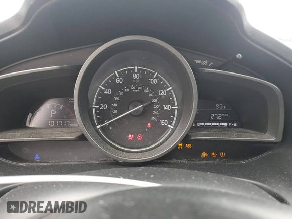 2017 Mazda 3 Touring with VIN 3MZBN1L7XHM138580, listed as a Copart auction lot 58924525 with 101,717 mi miles and Salvage title. Bid and sale history available at DreamBid. Image 9.