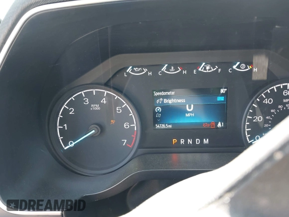 2022 Ford F-150 XL with VIN 1FTFW1E87NFB86556, listed as a IAAI auction lot 42157650 with 54,726 mi miles and . Bid and sale history available at DreamBid. Image 7.