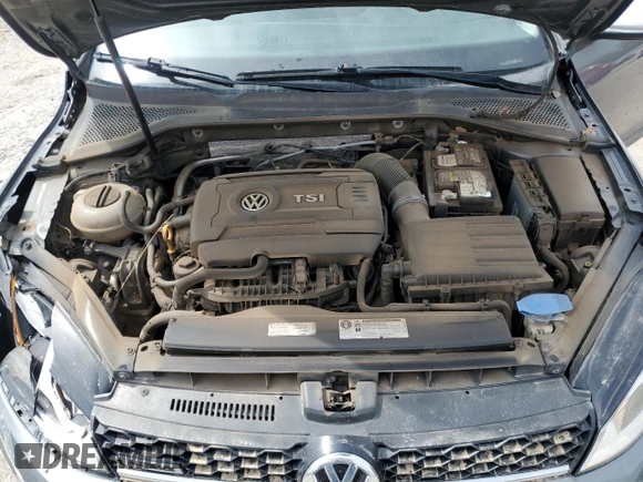 2017 Volkswagen Golf S with VIN 3VWH17AU3HM530771, listed as a Copart auction lot 51068825 with 72,204 mi miles and Salvage title. Bid and sale history available at DreamBid. Image 12.