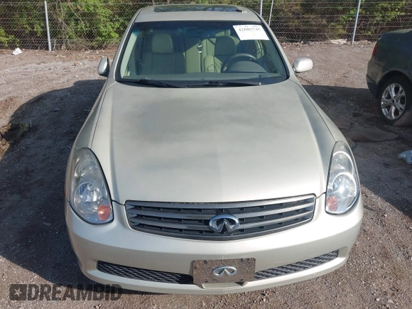 2006 Infiniti G35 with VIN JNKCV51F76M601968, listed as a IAAI auction lot 42085745 with 135,833 mi miles and . Bid and sale history available at DreamBid. Image 6.