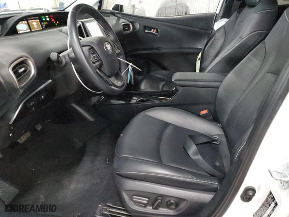 2021 Toyota Prius Prime LE with VIN JTDKAMFP3M3172268, listed as a Copart auction lot 46338295 with 24,100 mi miles and Salvage Title. Bid and sale history available at carsss.com. Image 7.
