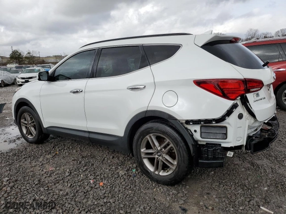 2018 Hyundai Santa Fe Sport 2.4L with VIN 5NMZU3LB7JH067674, listed as a Copart auction lot 87294694 with 101,000 mi miles and Salvage Title. Bid and sale history available at carsss.com. Image 2.