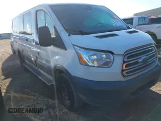 2018 Ford Transit with VIN 1FTYR1ZM6JKA89034, listed as a IAAI auction lot 41727541 with 219,080 mi miles. Bid and sale history available at carsss.com. Image 1.