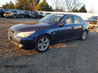 2010 BMW 5 Series 528i with VIN WBANU5C56AC442034, listed as a Copart auction lot 83315124 with 167,348 mi miles and Salvage Title. Bid and sale history available at carsss.com. Image 1.
