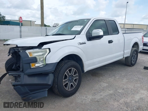 2017 Ford F-150 XL with VIN 1FTEX1C8XHKC46191, listed as a IAAI auction lot 42657420 with 277,670 mi miles and . Bid and sale history available at DreamBid. Image 17.