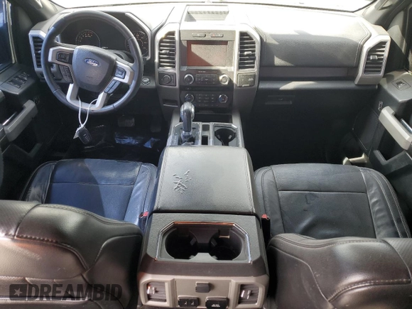 2017 Ford F-150 XL with VIN 1FTEW1CP7HKD79484, listed as a Copart auction lot 54846205 with 157,605 mi miles and Clean Title. Bid and sale history available at carsss.com. Image 8.
