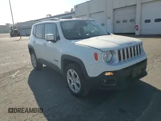 2017 Jeep Renegade Limited z VIN ZACCJBDB2HPG15382, wystawiony jako Copart lot #55858425 z przebiegiem 81 755 mil mil oraz Szkoda całkowita • Salvage title. Historia ofert i sprzedaży dostępna na DreamBid. Obrazek 15.