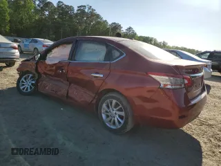 2015 Nissan Sentra SV with VIN 3N1AB7AP0FY330175, listed as a Copart auction lot 52006785 with Not Provided miles and Salvage Title. Bid and sale history available at DreamBid. Image 2.