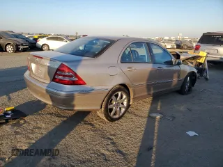 2004 Mercedes-Benz C 230 Kompressor with VIN WDBRF40J14F485417, listed as a Copart auction lot 43089575 with 53,918 mi miles and Salvage Title. Bid and sale history available at DreamBid. Image 3.
