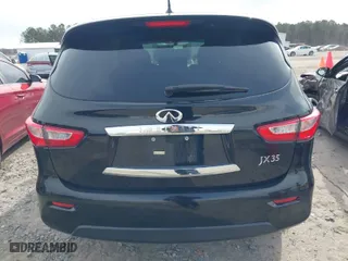 2013 Infiniti JX35 with VIN 5N1AL0MN0DC322283, listed as a IAAI auction lot 41743333 with 90,102 mi miles. Bid and sale history available at carsss.com. Image 16.
