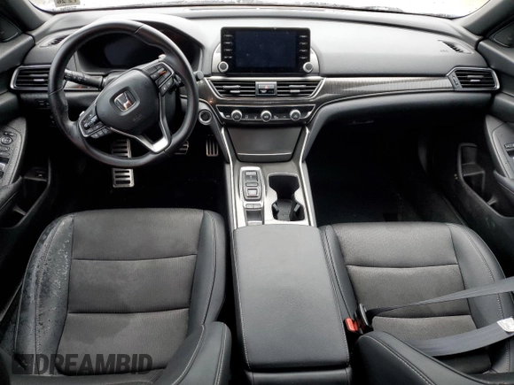 2021 Honda Accord Sport with VIN 1HGCV2F37MA011736, listed as a Copart auction lot 45383575 with Not provided miles and Salvage title. Bid and sale history available at DreamBid. Image 8.