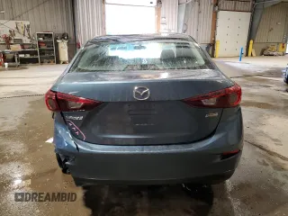 2015 Mazda 3 i Sport with VIN 3MZBM1U72FM232385, listed as a Copart auction lot 48730855 with 56,908 mi miles and Salvage Title. Bid and sale history available at carsss.com. Image 6.
