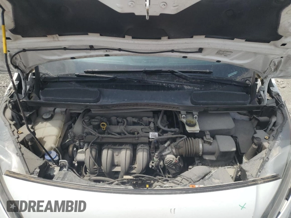 2015 Ford Transit Connect XLT with VIN NM0GE9F7XF1177695, listed as a Copart auction lot 57456015 with 84,497 mi miles and Salvage title. Bid and sale history available at DreamBid. Image 12.