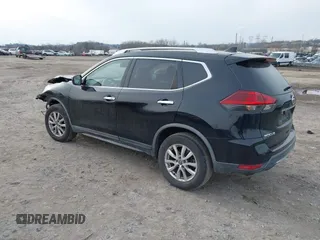 2020 Nissan Rogue S with VIN KNMAT2MV7LP518132, listed as a IAAI auction lot 41513897 with 43,945 mi miles. Bid and sale history available at carsss.com. Image 3.