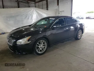 2011 Nissan Maxima SV with VIN 1N4AA5AP2BC834479, listed as a Copart auction lot 61596275 with 152,739 mi miles and Salvage title. Bid and sale history available at DreamBid. Image 1.