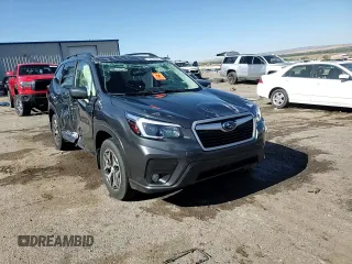 2021 Subaru Forester Premium with VIN JF2SKAJC8MH417084, listed as a Copart auction lot 56158285 with 18,937 mi miles and Salvage title. Bid and sale history available at DreamBid. Image 13.