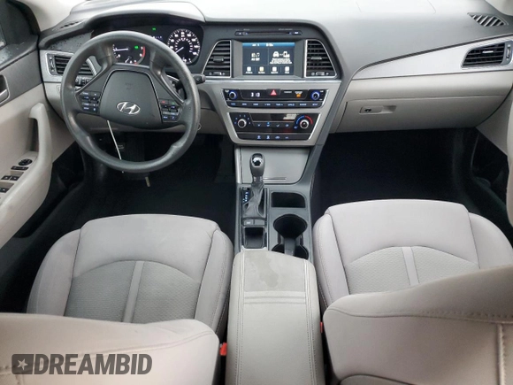 2016 Hyundai Sonata SE z VIN 5NPE24AF8GH268480, wystawiony jako Copart lot #59423185 z przebiegiem 141 474 mil mil oraz Nie do naprawy • Non repairable. Historia ofert i sprzedaży dostępna na DreamBid. Obrazek 8.
