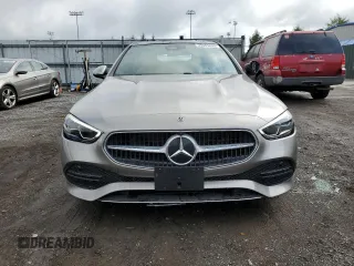 2024 Mercedes-Benz C 300 with VIN W1KAF4HB3RR225141, listed as a Copart auction lot 59585835 with 4,424 mi miles and Salvage title. Bid and sale history available at DreamBid. Image 5.