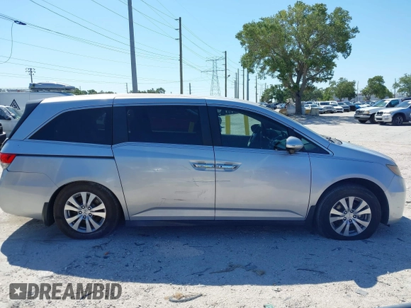 2015 Honda Odyssey EX with VIN 5FNRL5H46FB032366, listed as a IAAI auction lot 42034443 with 154,679 mi miles and . Bid and sale history available at DreamBid. Image 13.