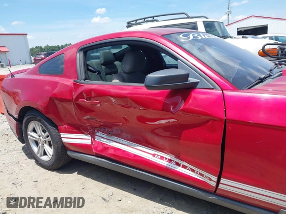 2012 Ford Mustang Premium with VIN 1ZVBP8AM7C5283408, listed as a IAAI auction lot 42547151 with 181,318 mi miles and . Bid and sale history available at DreamBid. Image 6.