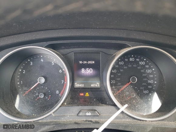 2020 Volkswagen Tiguan SE with VIN 3VV2B7AX4LM139879, listed as a Copart auction lot 77649604 with 109,402 mi miles and Salvage Title. Bid and sale history available at carsss.com. Image 9.