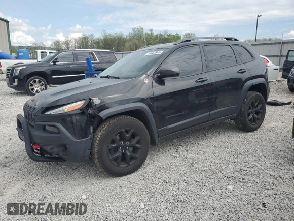 2016 Jeep Cherokee Trailhawk z VIN 1C4PJMBB8GW203534, wystawiony jako Copart lot #54403945 z przebiegiem 168 080 mil mil oraz Szkoda całkowita • Salvage title. Historia ofert i sprzedaży dostępna na DreamBid. Obrazek 1.
