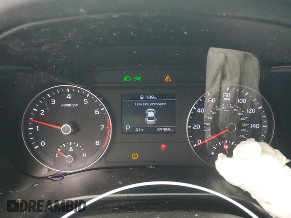 2019 Kia Forte LXS with VIN 3KPF24ADXKE043414, listed as a Copart auction lot 52941405 with 85,983 mi miles and Salvage Title. Bid and sale history available at DreamBid. Image 9.