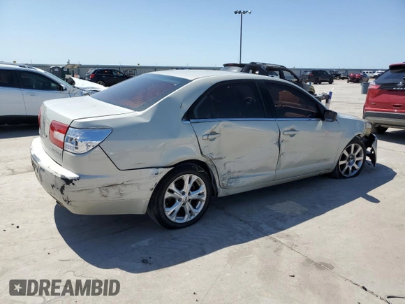 2006 Lincoln Zephyr z VIN 3LNHM26106R664189, wystawiony jako Copart lot #52370685 z przebiegiem Nie podano mil oraz Szkody całkowita. Historia ofert i sprzedaży dostępna na DreamBid. Obrazek 3.