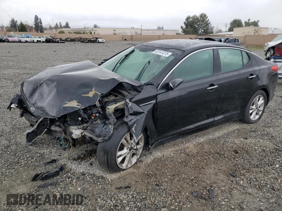 2011 Kia Optima EX with VIN KNAGN4A72B5173539, listed as a Copart auction lot 45141375 with 96,487 mi miles and Salvage Title. Bid and sale history available at carsss.com. Image 1.