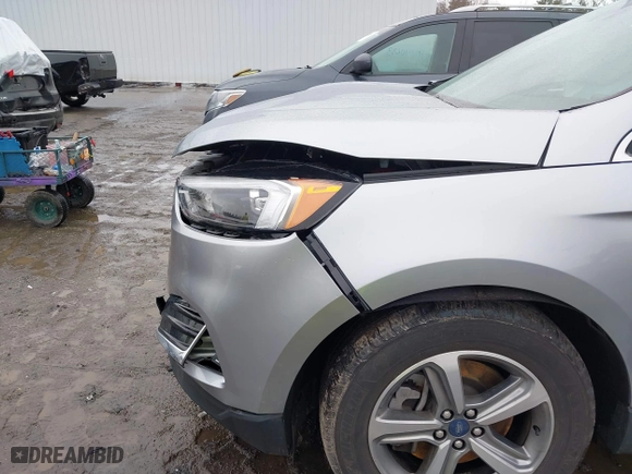 2022 Ford Edge SEL with VIN 2FMPK4J9XNBB13890, listed as a IAAI auction lot 41728614 with 30,016 mi miles. Bid and sale history available at carsss.com. Image 19.