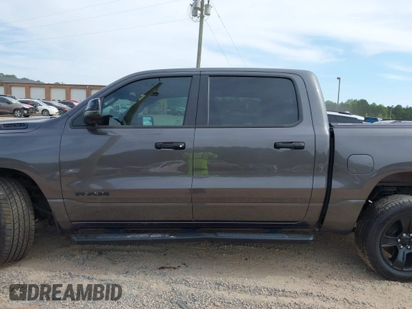 2024 Ram 1500 Lone Star with VIN 1C6SRFFT1RN125616, listed as a IAAI auction lot 42053680 with 57,274 mi miles and . Bid and sale history available at DreamBid. Image 14.