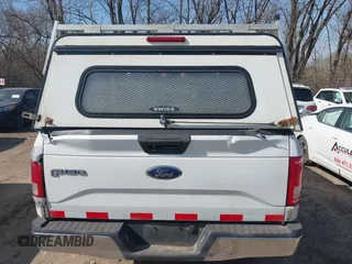 2017 Ford F-150 XL with VIN 1FTEX1E82HFA67391, listed as a IAAI auction lot 41783532 with 195,258 mi miles. Bid and sale history available at carsss.com. Image 18.