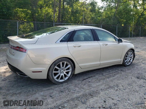 2015 Lincoln MKZ z VIN 3LN6L2JK4FR629312, wystawiony jako Copart lot #60230405 z przebiegiem 79 570 mil mil oraz Szkoda całkowita • Salvage title. Historia ofert i sprzedaży dostępna na DreamBid. Obrazek 3.
