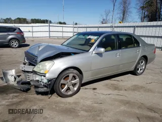 2002 Lexus LS 430 with VIN JTHBN30F720078311, listed as a Copart auction lot 48479505 with 165,875 mi miles and Salvage Title. Bid and sale history available at DreamBid. Image 1.