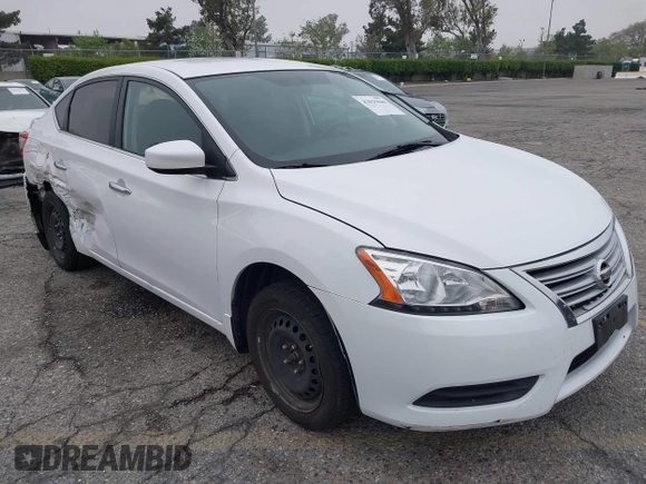 2015 Nissan Sentra SR with VIN 3N1AB7AP1FL696840, listed as a IAAI auction lot 42025040 with 68,088 mi miles and . Bid and sale history available at DreamBid. Image 1.