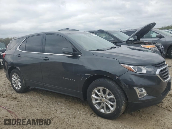 2020 Chevrolet Equinox LT with VIN 2GNAXUEV3L6112287, listed as a Copart auction lot 53550415 with 103,925 mi miles and Salvage Title. Bid and sale history available at DreamBid. Image 4.