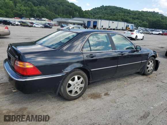 2002 Acura RL with VIN JH4KA96622C006520, listed as a Copart auction lot 63315055 with Not provided miles and Salvage title. Bid and sale history available at DreamBid. Image 3.