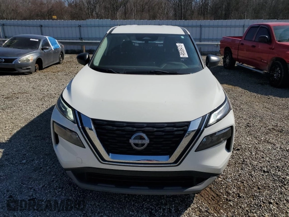 2023 Nissan Rogue S with VIN JN8BT3AA0PW003419, listed as a Copart auction lot 46536475 with 35,043 mi miles and Salvage Title. Bid and sale history available at DreamBid. Image 5.