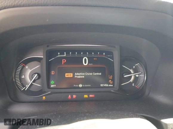2023 Honda Passport TrailSport with VIN 5FNYF8H64PB032311, listed as a Copart auction lot 53532345 with 21,456 mi miles and Salvage title. Bid and sale history available at DreamBid. Image 9.